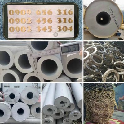 Ống Inox (406,4 x 50 x 6000) mm