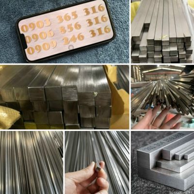 Vuông Đặc Inox 303 75mm